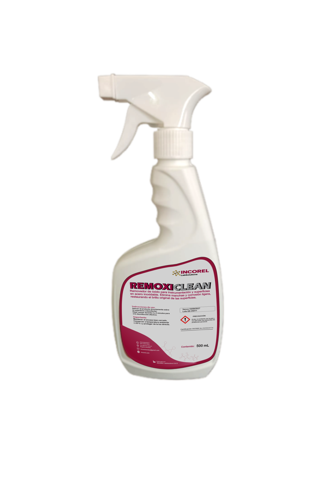 Removedor de óxido -REMOXICLEAN-500mL